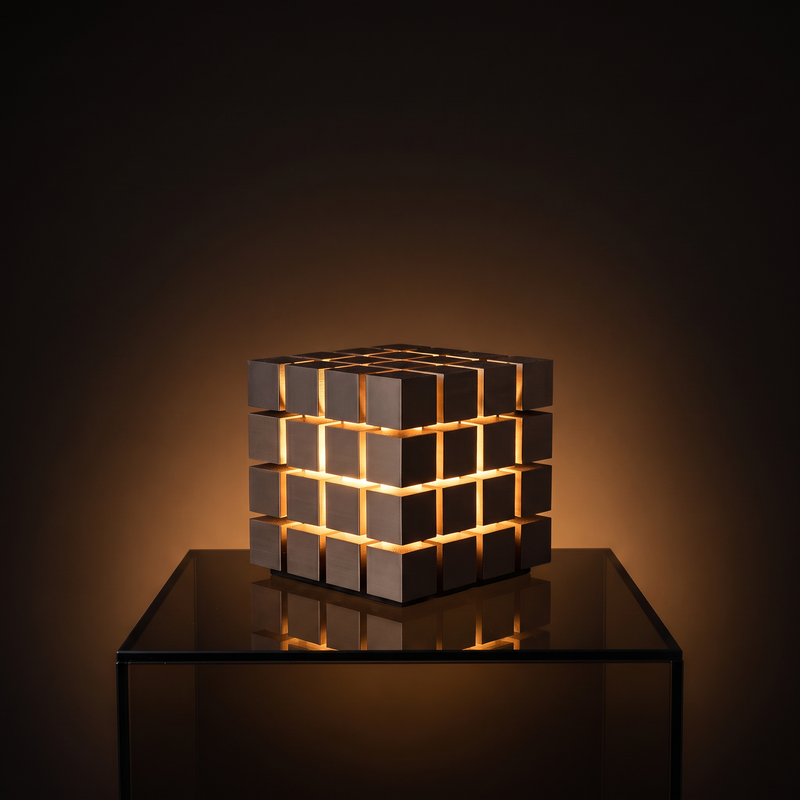 CUBE - L’équilibre entre lumière et géométrie